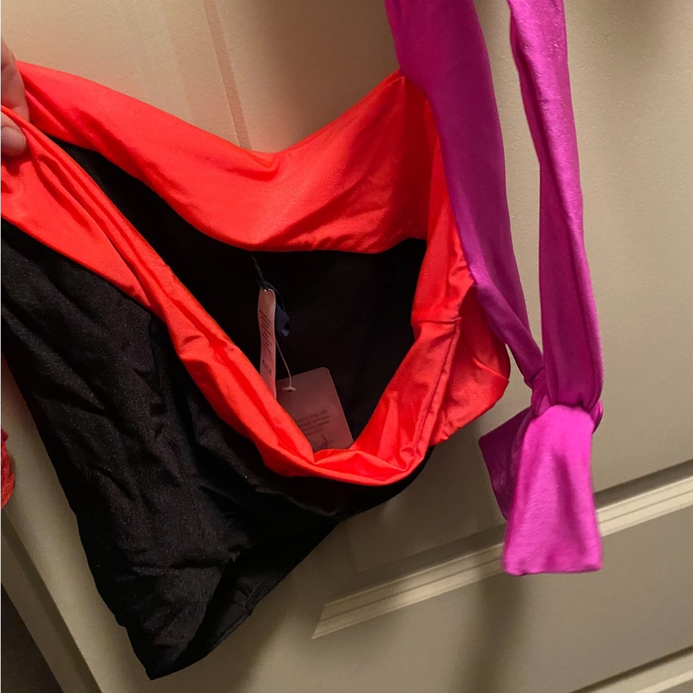 Ashley Graham Vibrant Pink and Purple Bikini - Picture 3 of 3
